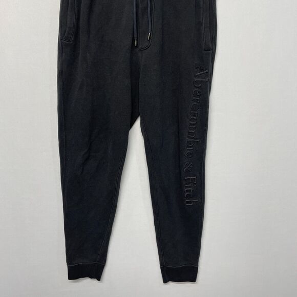Abercrombie & Fitch Men Soft A&F Fleece Jogger Pants Sweatpants Medium M268 -18 - Picture 14 of 16